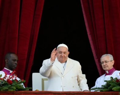 Pope Francis 12-25-2024 (credit: Pope’s x account)