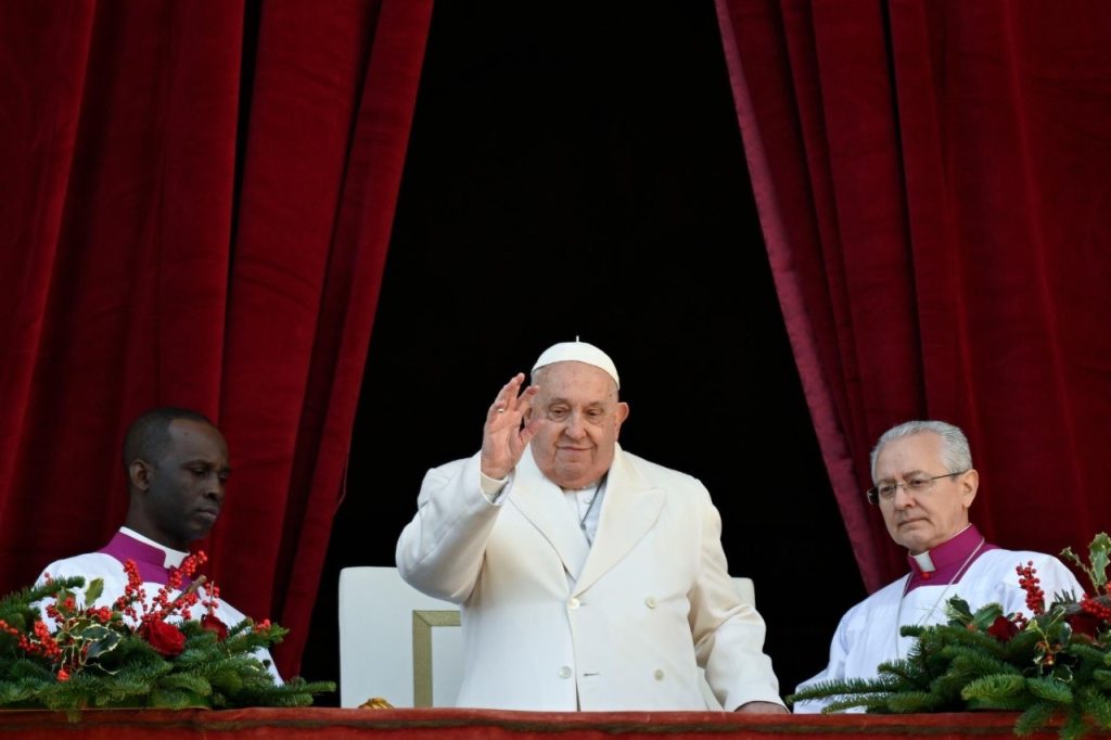 Pope Francis 12-25-2024 (credit: Pope’s x account)
