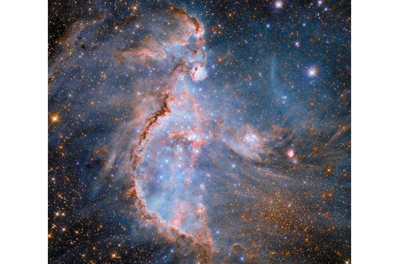 Credit: ESA / Hubble and NASA, A. Nota, P. Massey, E. Sabbi, C. Murray, M. Zamani (ESA / Hubble) Sculpted by Luminous Stars - NASA