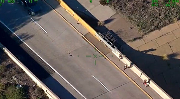Heartwarming Rescue: Brave Heroes Save Missing Autistic Child from Danger on Bustling Freeway