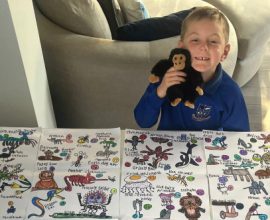 Heartwarming Tribute: 5-Year-Old Celebrates Sir David Attenborough's 99th Birthday with 99 Adorable Animal Drawings!