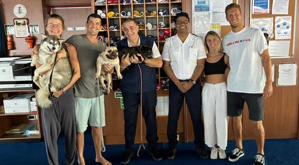 Hope on the High Seas: Carnival Cruise Ship Heroically Rescues Stranded Souls and Their Four-Legged Companions in the Pacific
