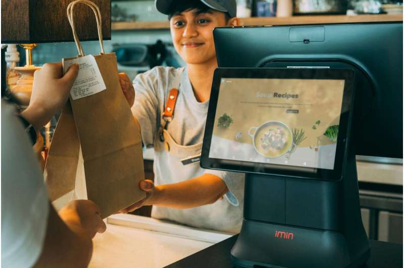 Credit: iMin Technology from Pexels cashier