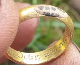 Lost to Time: Metal Detectorist Unearths Rare 18th Century Gold Mourning Ring, a Heartfelt Piece of British History
