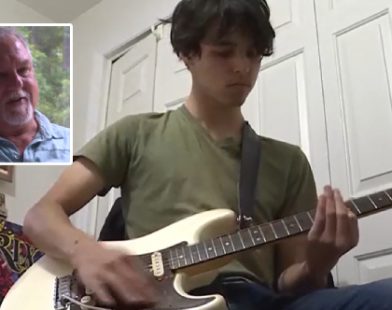 Strumming Dreams: Young Musician's Heartwarming Surprise Transforms Guitar Test into a Life-Defining Moment