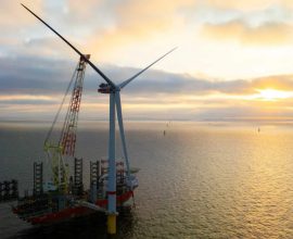 Turning Tides: The Dawn of 1.1 Million Homes Powered by Hope as the First Offshore Wind Turbine Soars in the North Sea