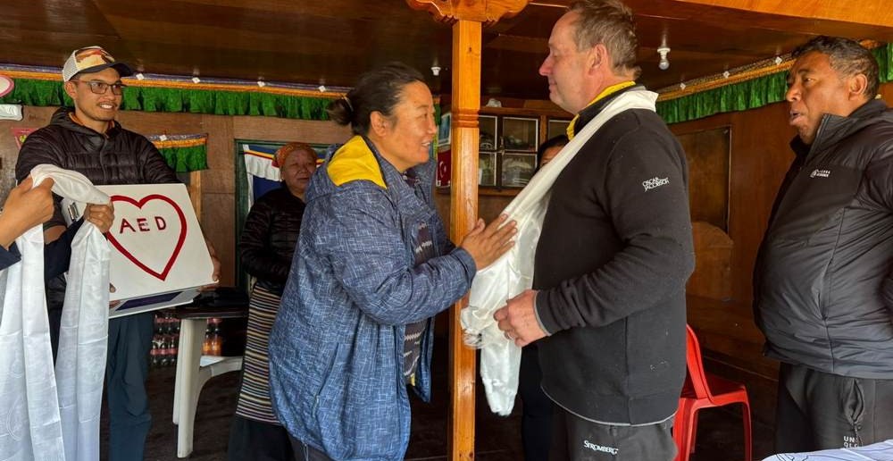 Against All Odds: Man's Everest Defibrillator Dream Saves Young Life Just Weeks After Climb