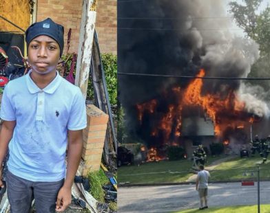 Bravery at 12: Young Hero Saves Family from Flames and Earns Future with Fire Chief