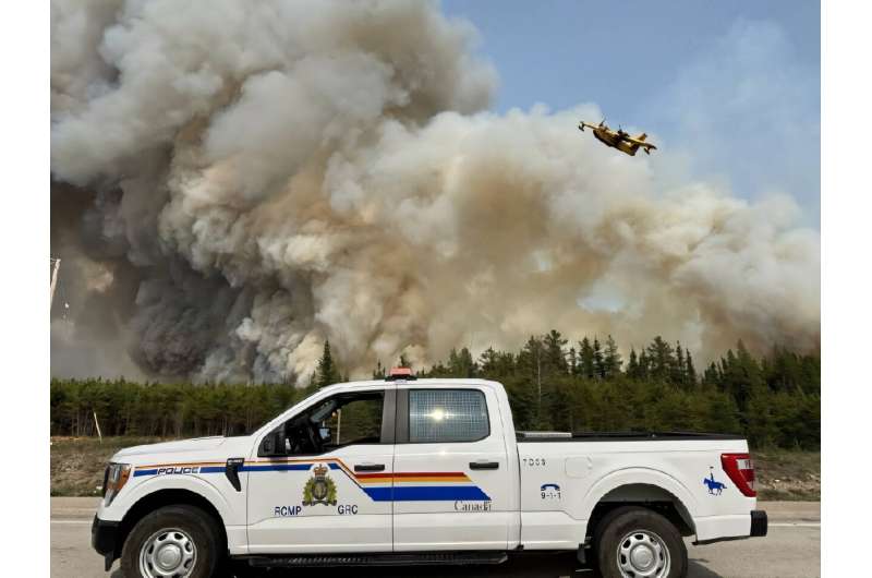 More than 220 wildfires are burning across Canada, with 3.3 million hectares (12,700 square miles) already consumed so far this year. More than 220 wildfires are burning across Canada, with 3.3 million hectares (12,700 square miles) already consumed so far this year