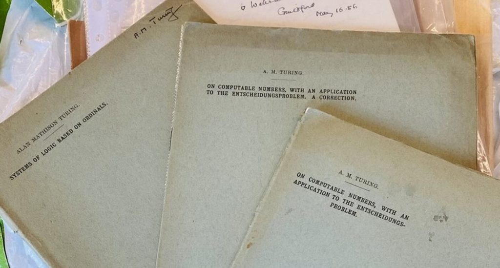 From Oblivion to Legacy: Rare Alan Turing Papers Rescued Just in Time, Set to Fetch $625,000
