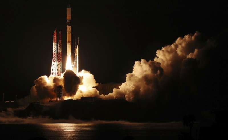 An H-2A rocket carrying Global Observing Satellite for Greenhouse gases and Water cycle, or GOSAT-GW satellite, lifts off from a launch pad in Tanegashima Space Center in Tanegashima, southern Japan, early Sunday, June 29, 2025. Credit: Takumi Sato/Kyodo News via AP Japan launches a climate change monitoring satellite on mainstay H2A rocket's last flight