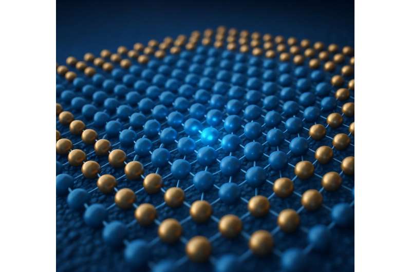 Surface of thin film. Credit: Alessio Zaccone with ChatGPT Physicists figured out how an electric field can switch off superconductivity