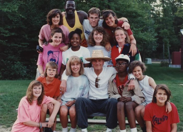 Paul Newman at camp