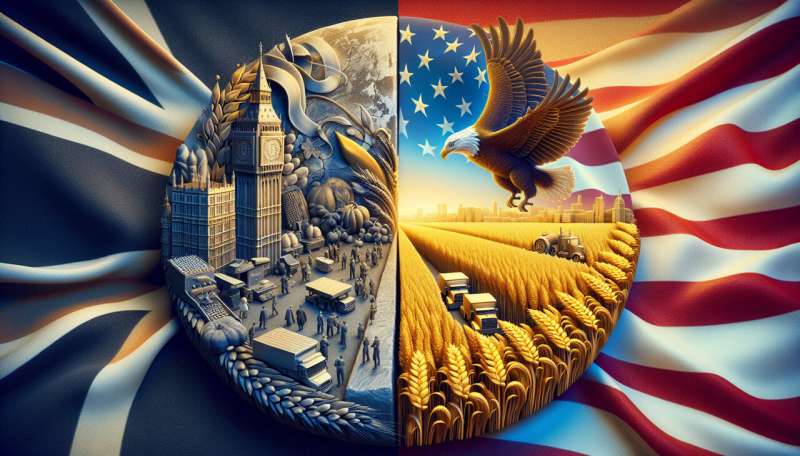 Credit: AI-generated image UK USA trade