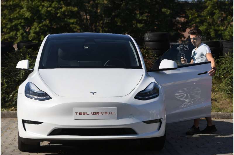 The robotaxi service will utilize a Tesla Model Y compact SUV, as the Cybercab is still under development. The robotaxi service will utilize a Tesla Model Y compact SUV, as the Cybercab is still under development.
