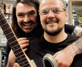 Strumming Through Grief: Musician Honors Late Father by Infusing Ashes into Guitar, Keeping His Spirit Alive on Stage