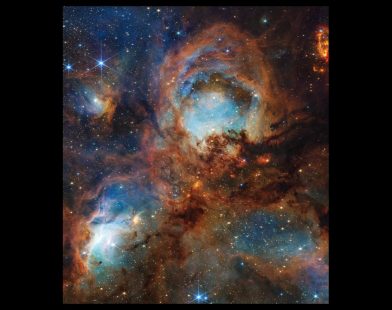 NASA's Webb Telescope Dives Deeper into the Heart of the Cat's Paw Nebula: Celebrating 3 Years of Cosmic Discovery