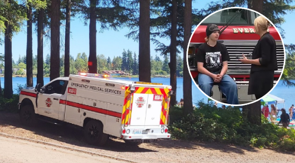Bravery in the Face of Danger: 13-Year-Old Hero Risks All to Rescue Young Boy from Drowning at Silver Lake