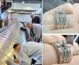 Diamond Drama at the Airport: How Heroes in Uniform Rescued a Heartfelt Love Story After a Precious Ring Went Missing