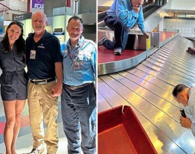 Heartfelt Heroism: Pittsburgh Airport Team’s Determined Quest to Reunite Woman with Her Cherished Lost Engagement Diamond