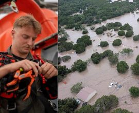 One Brave Heart: Lone Rescuer Saves 165 Children from Texas Floods, Emerges as a Beacon of Hope