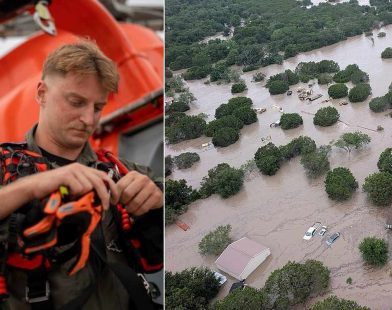 One Brave Heart: Lone Rescuer Saves 165 Children from Texas Floods, Emerges as a Beacon of Hope