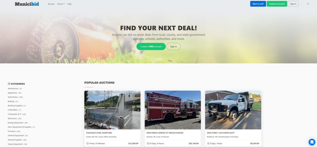 Turning Waste into Opportunity: New 'eBay for Government' Empowers States to Auction Property and Transform Communities