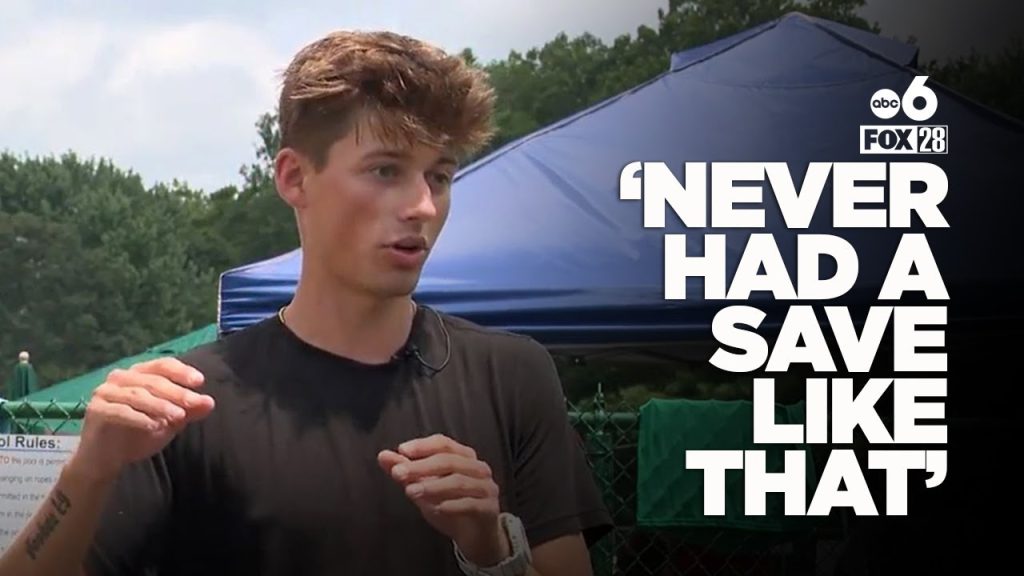 Against the Current: Lifeguards' Daring Dash to Save a Mother and Son from the Raging Rapids