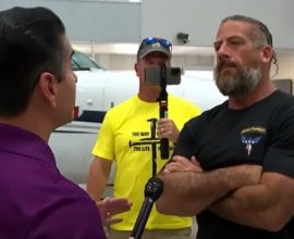 Bravery in the Storm: The Heartwarming Moment a Hero Dived into Floodwaters, Only to Discover a Life-Changing Surprise