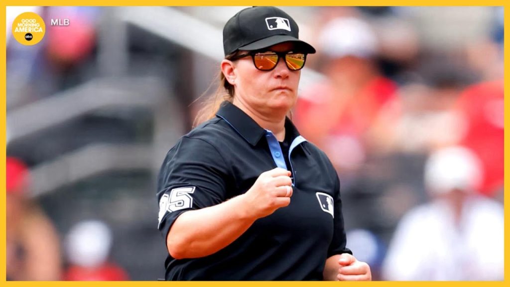 Breaking Barriers: Cheers Erupt as Major League Baseball Welcomes Its First Female Umpire, Shattering History and Inspiring a New Generation
