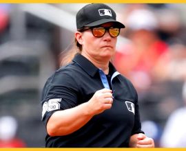 Breaking Barriers: Cheers Erupt as Major League Baseball Welcomes Its First Female Umpire, Shattering History and Inspiring a New Generation