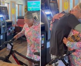 Heartwarming Gesture: Restaurant Owners Gift Young Worker a New Bike After Theft, Restoring His Spirit
