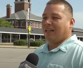 Unseen Valor: Homeless Hero Risks Everything to Rescue 6-Year-Old from Oncoming Traffic
