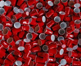 From Party to Purpose: Engineering Student Fashionably Transforms Red Solo Cups Into Eco-Friendly Sweaters!
