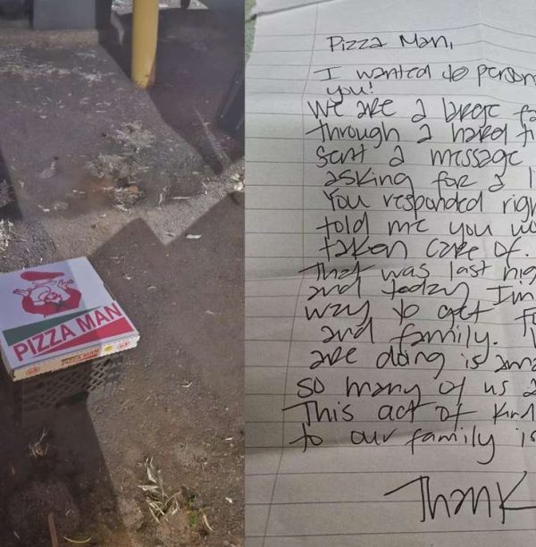 From Trash to Treasure: Pizzeria Owner Serves Up Hope with Free Pies for Those in Need