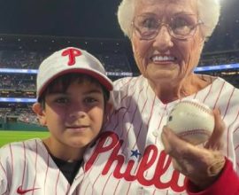 Heartwarming Gesture: Young Boy Sacrifices His Foul Ball Dream to Gift a Grandmother Her First Baseball Memory
