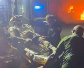 Heroic Father-Son Duo: Army Football Player and Dad's Daring Rescue Saves Driver from Fiery Fate!