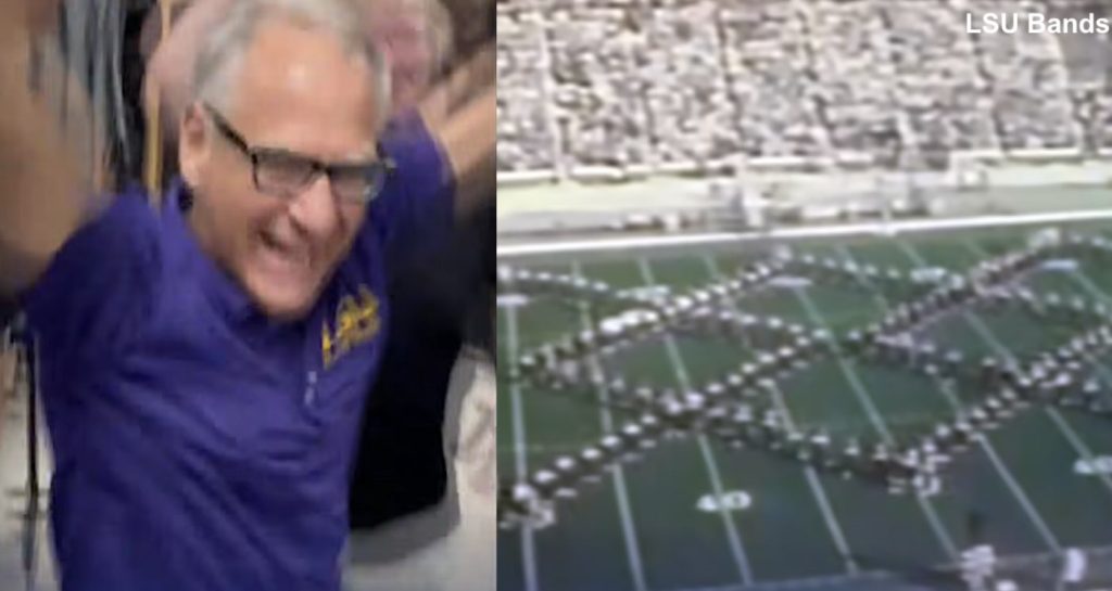 Never Too Late: 66-Year-Old Man Realizes His Dream, Joins LSU Marching Band as Its Oldest Member!