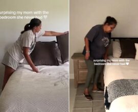 After a Life of Struggles, Woman Transforms Her Mother's Dreams into Reality with a Heartfelt Bedroom Makeover