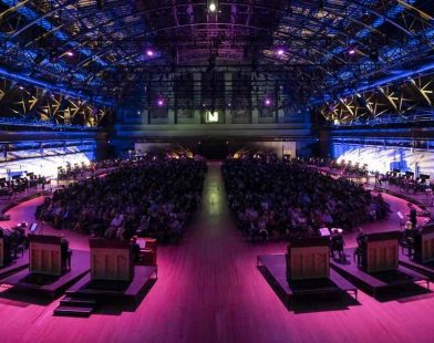 11,000 Strings in Harmony: Experience the Mesmerizing Symphony of 50 Pianos as They Ignite Your Soul