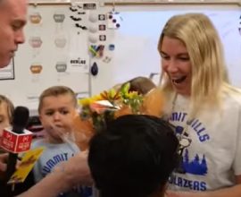 Magic on Ice: Beloved 3rd Grade Teacher and Her Class Experience a Dream Come True!