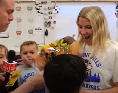 Magic on Ice: Beloved 3rd Grade Teacher and Her Class Experience a Dream Come True!