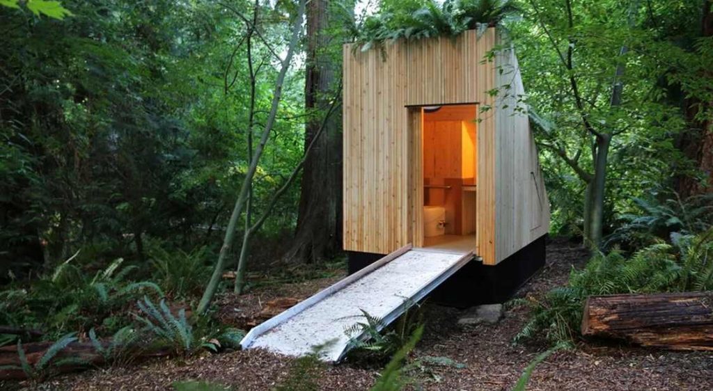 Nature’s Miracle: University Garden Unveils Odorless Mushroom-Powered Outhouse Transforming Waste into Life