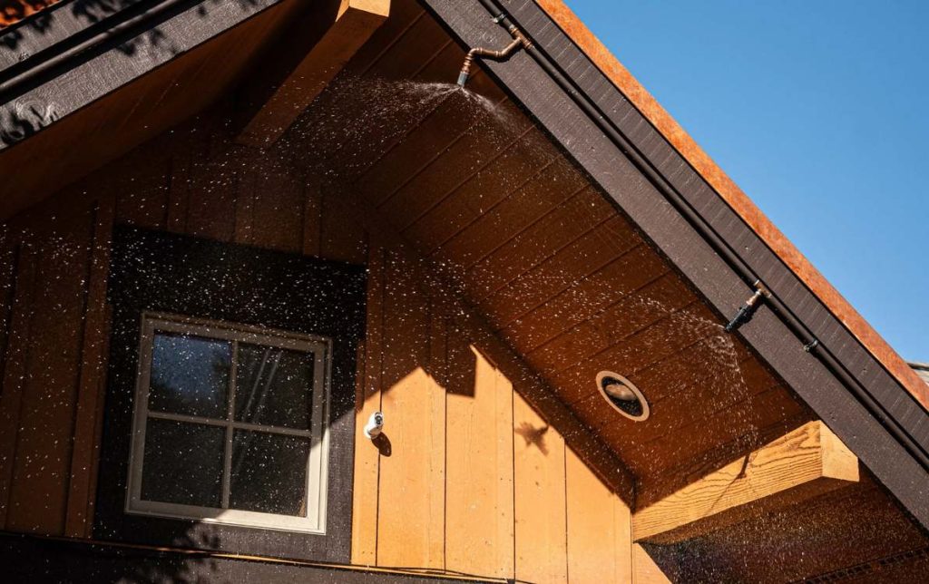 Revolutionary Wildfire Defense: Protect Your Home and Wallet with Our Flame-Detecting Sprinkler System