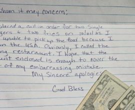 From Alabama With Heart: A Touching $40 Apology Reaches a Nova Scotia Burger Joint