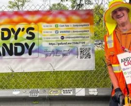 Heartwarming Community Rally: $30K Gift Celebrates Resilient Candy Vendor with Cerebral Palsy, Brightening Lives Through Sweet Treats