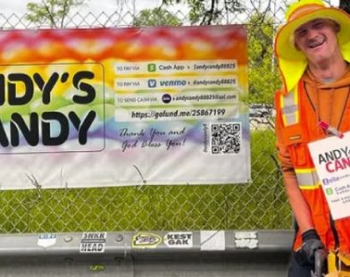 Heartwarming Community Rally: $30K Gift Celebrates Resilient Candy Vendor with Cerebral Palsy, Brightening Lives Through Sweet Treats