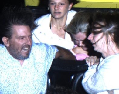 Thrilling Terror: Couple's Heroic Act Saves Girl from Roller Coaster Nightmare After Seat Belt Fails